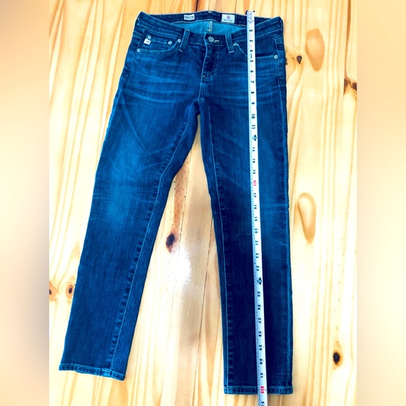 AG Adriano Goldschmied Stilt Crop Cigarette Jeans Women’s Size 25R - Picture 9 of 11
